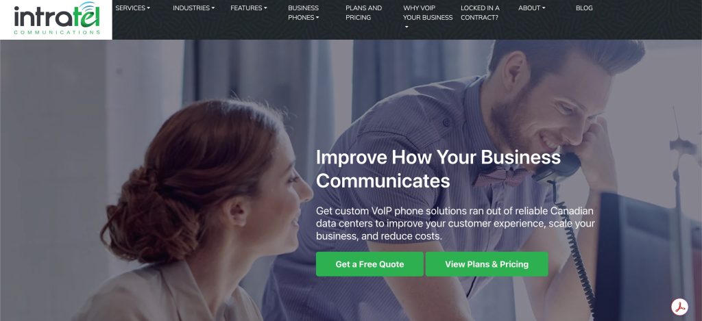 Intratel Communications VoIP provider offering cloud phone system solutions in Mississauga and surrounding Ontario cities