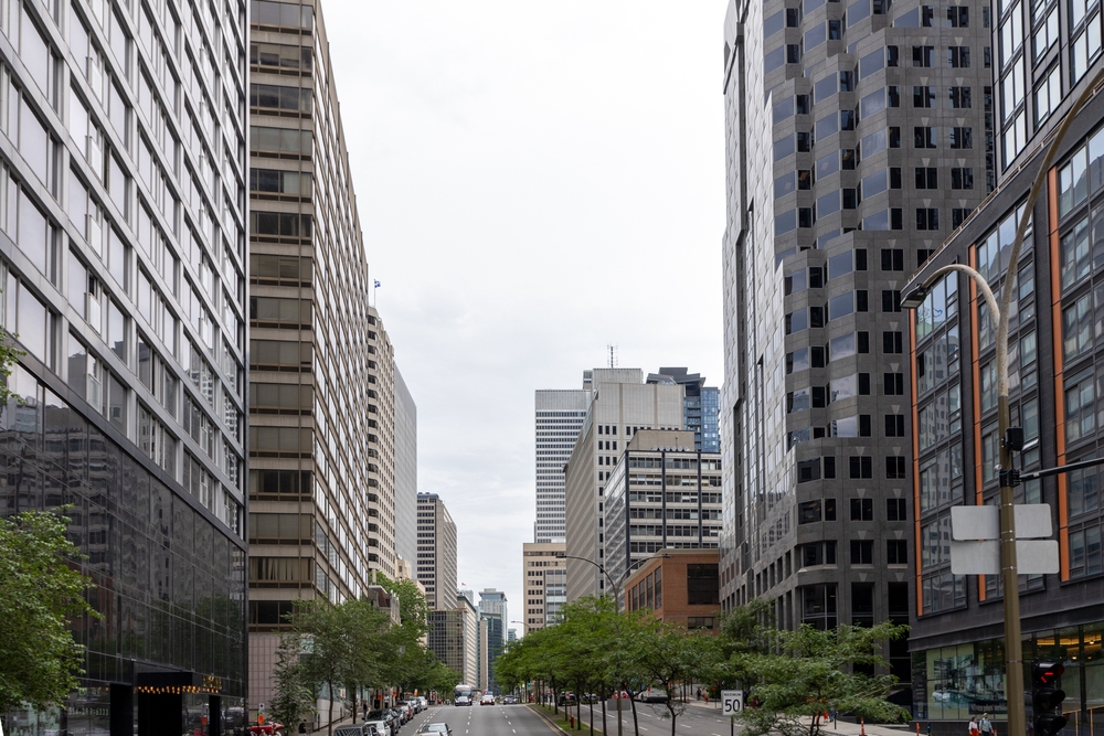 Downtown Montreal office buildings where Quebec organizations deploy SE Telecom Montreal VoIP platforms for multi-location business communications