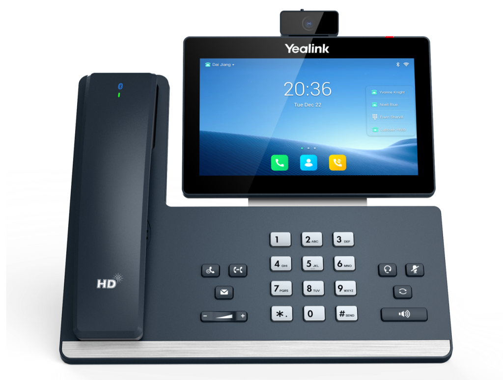 SE Telecom phones with VoIP Yealink T54W IP desk phone compatible with Clear Clouds and RingCentral for Canadian business deployments
