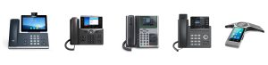 SE Telecom phones with VoIP lineup featuring Yealink, Cisco, Poly, Grandstream, and Yealink CP960 supported devices for Canadian business deployments