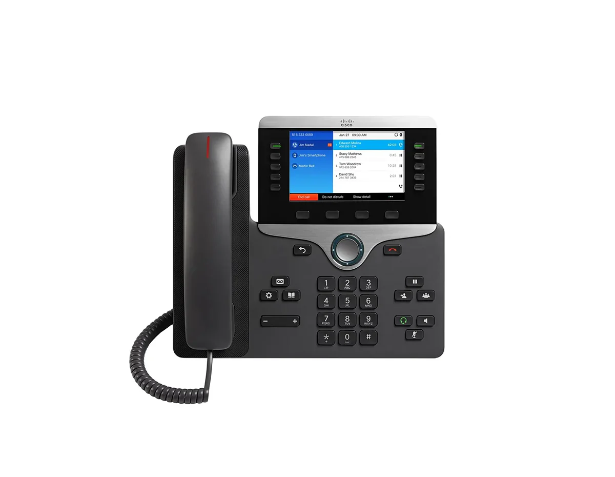 SE Telecom phones with VoIP Cisco 8851 enterprise IP desk phone supported in Canadian mid-market and enterprise VoIP deployments