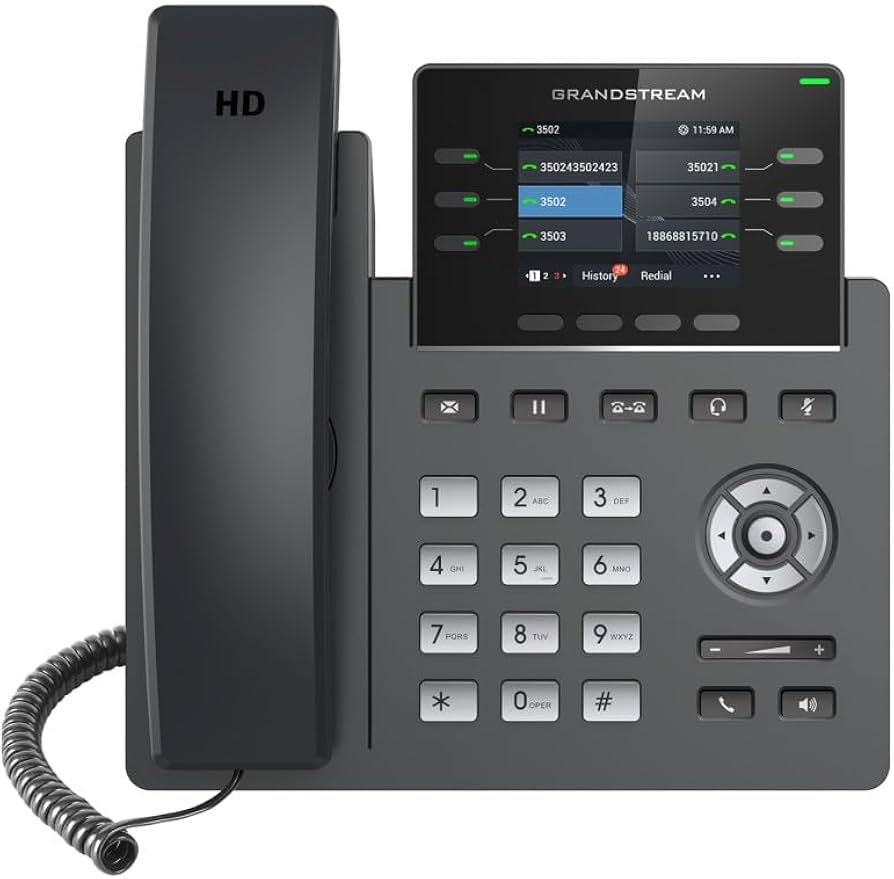 SE Telecom phones with VoIP Grandstream GRP2613 cost-effective IP phone for multi-location Canadian business VoIP rollouts