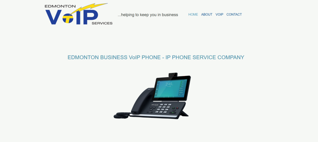 Edmonton VoIP website