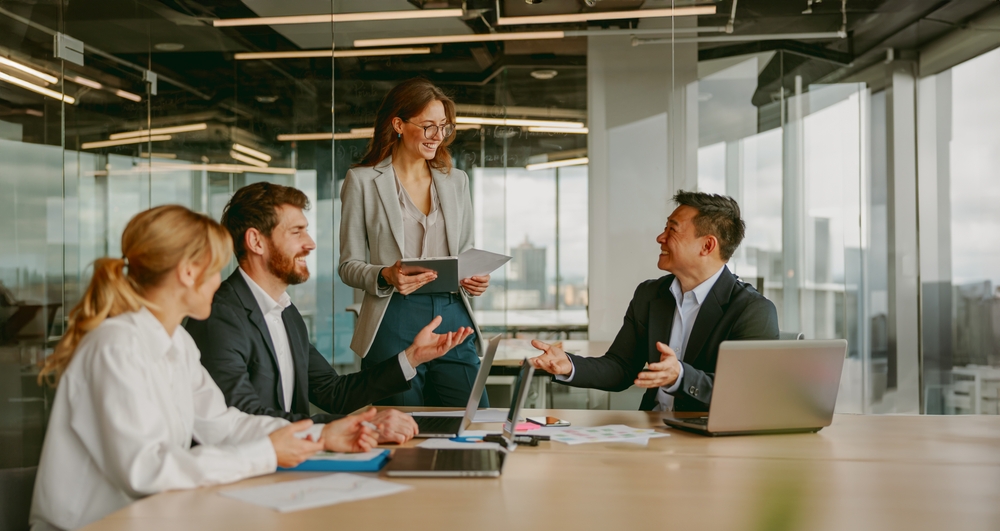 SE Telecom professionals reviewing business requirements and planning a Multi Location Phone System for connected teams and offices.