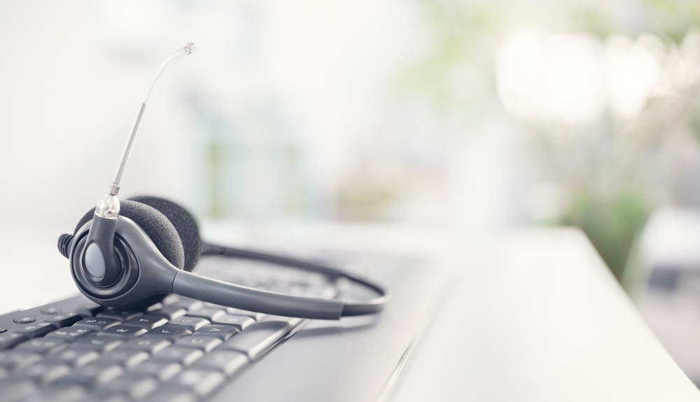 A headset, supported by SE Telecom business phone service in Canada
